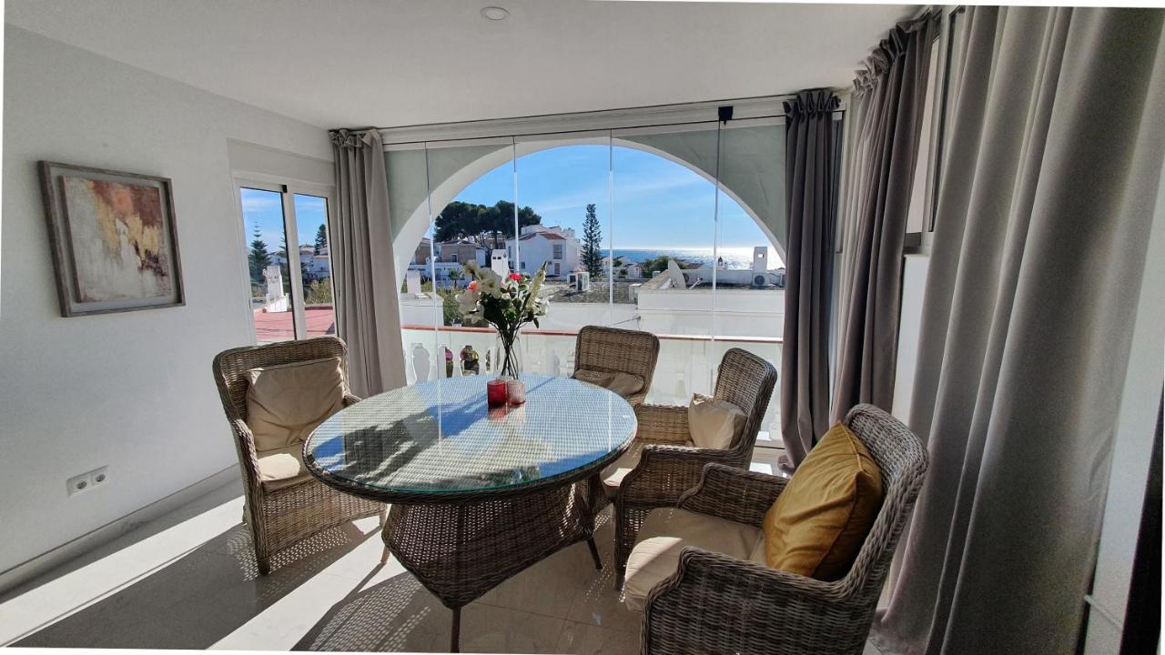 Stilfullt Semesterhus Naera Pool Och Strand. Nerja Exterior photo