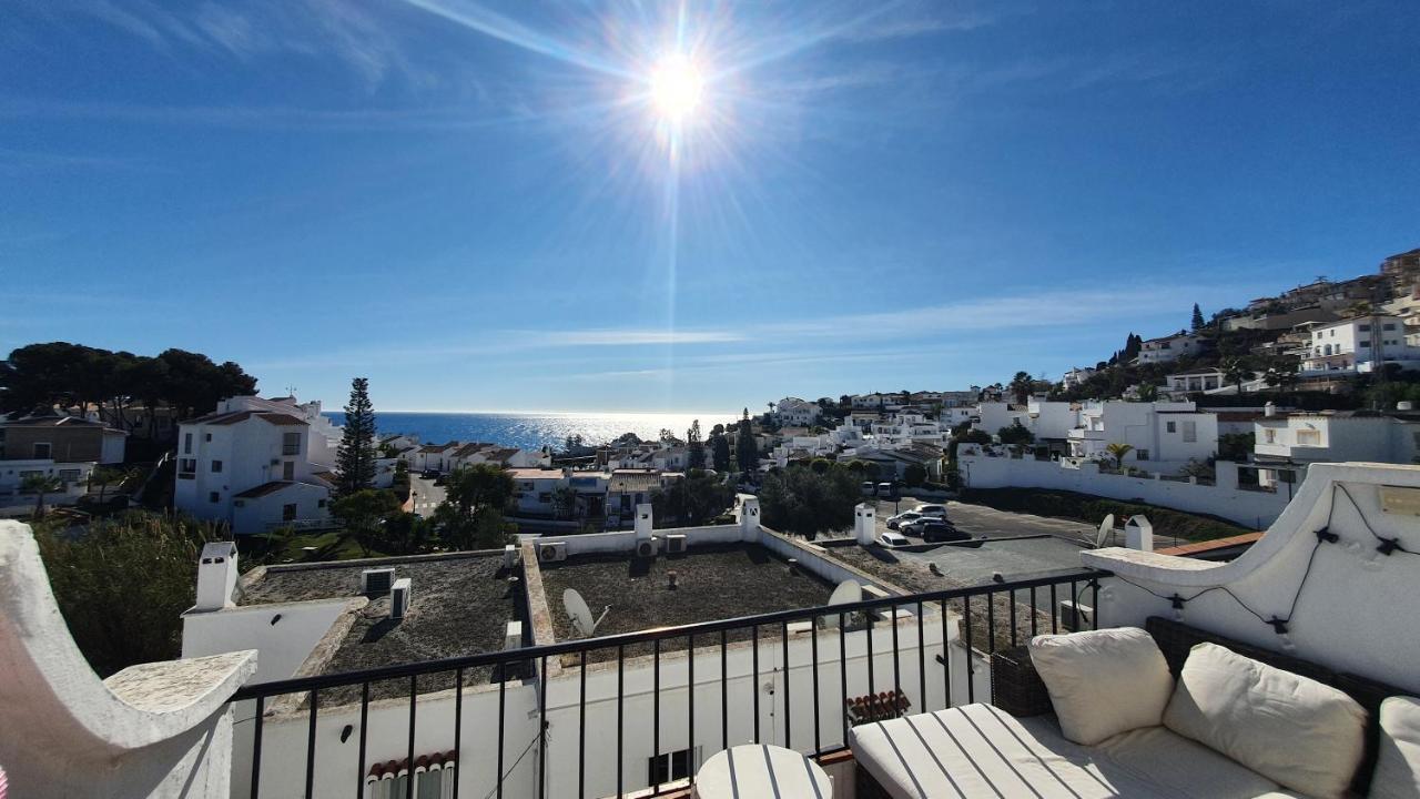 Stilfullt Semesterhus Naera Pool Och Strand. Nerja Exterior photo